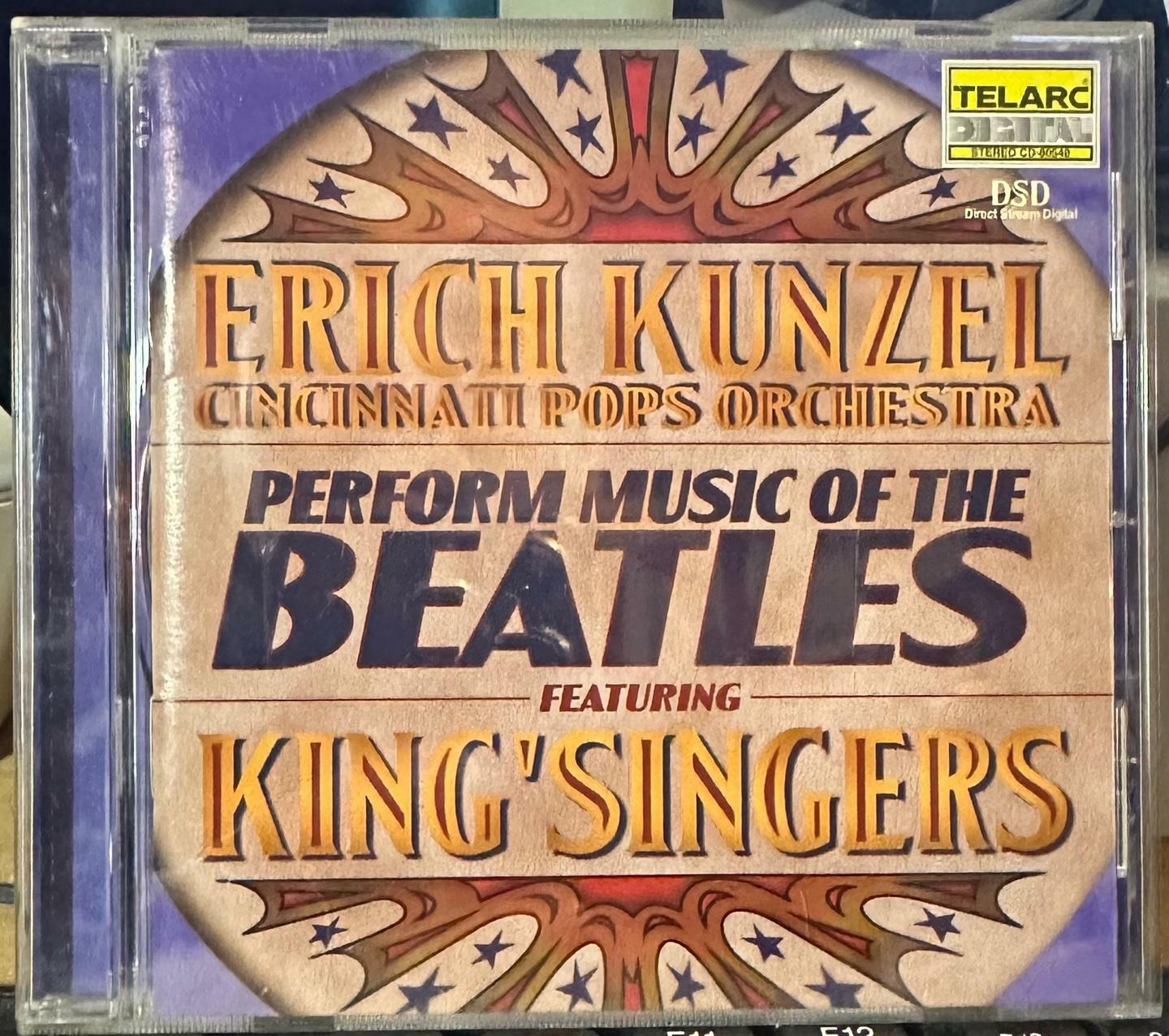 [중고] Erich Kunzel / Cincinnati Pops Orchestra Featuring King‘singers* – Perform Music Of The Beatles