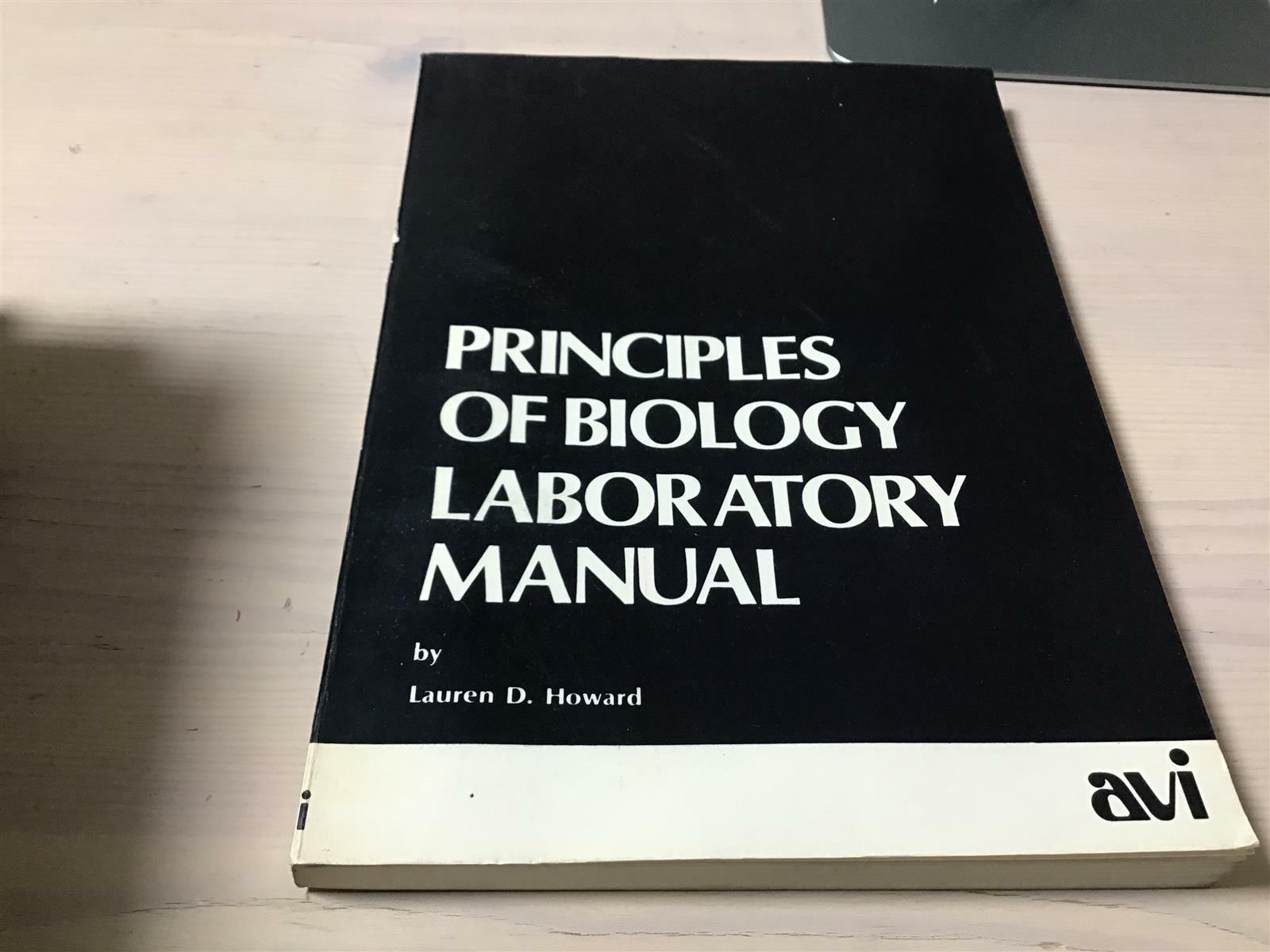 알라딘: [중고] PRINCIPLES OF BIOLOGY LABORATORY MANUAL (Paperback)