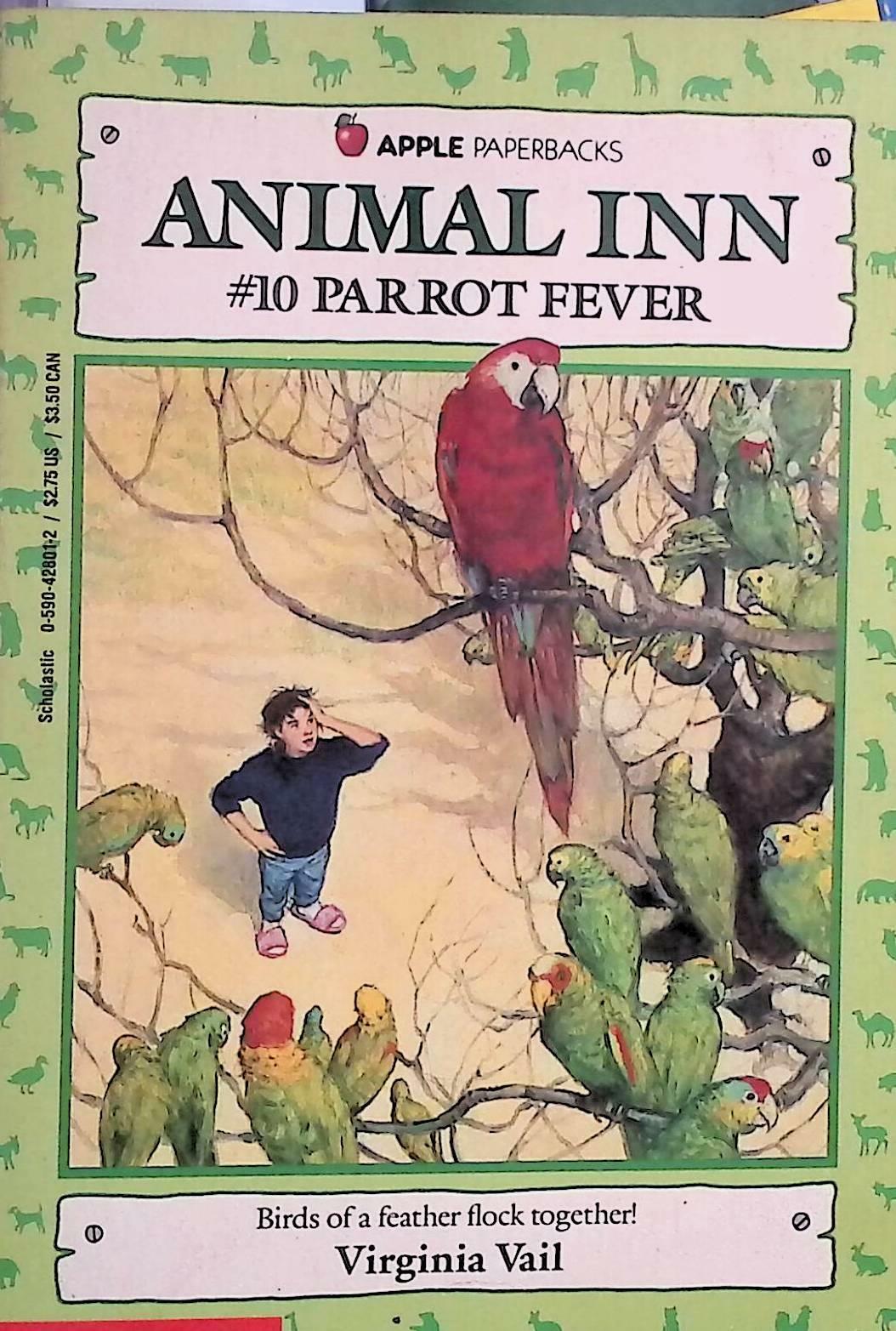 [중고] Parrot Fever (Animal Inn)  (Paperback)