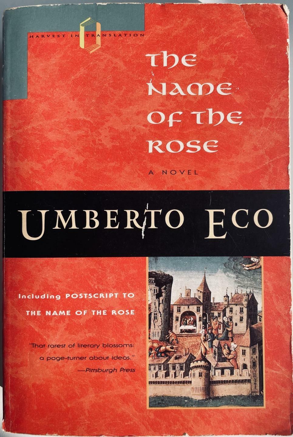 [중고] The Name of the Rose (Paperback)