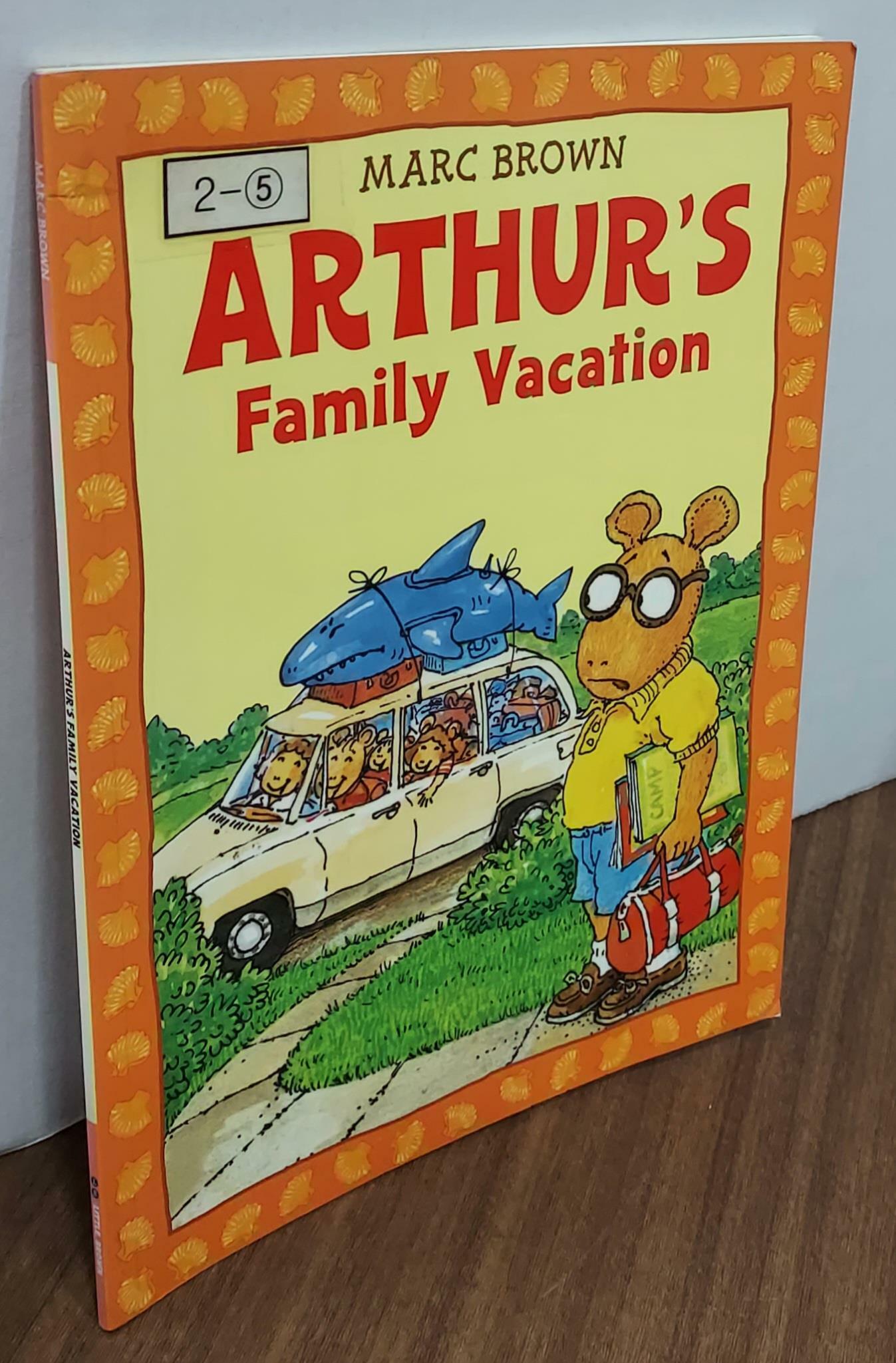 [중고] Arthur‘s Family Vacation: An Arthur Adventure [With *] (Paperback)