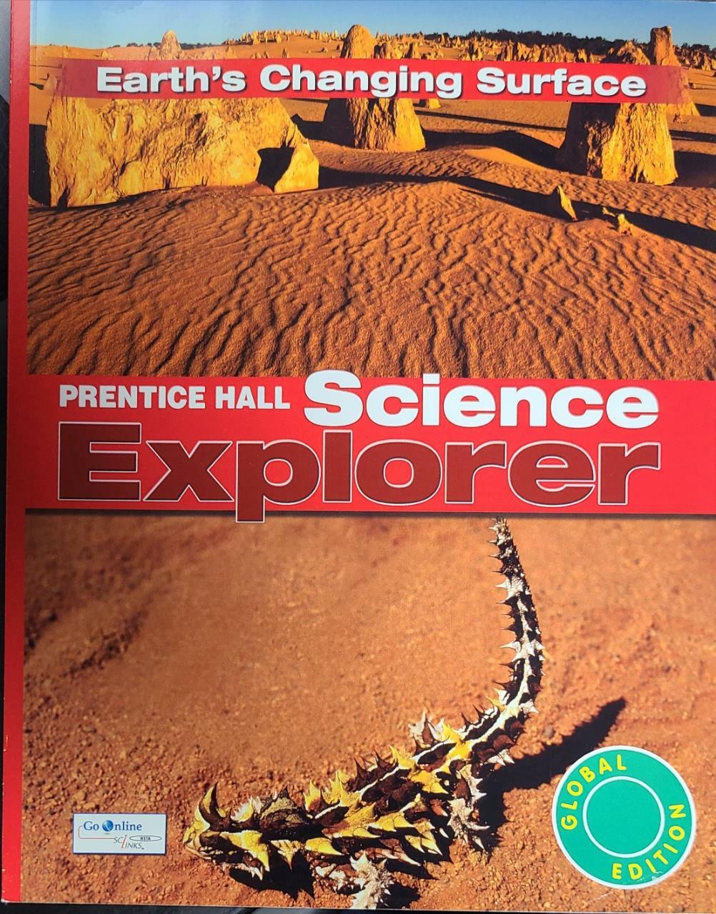 [중고] Science Explorer ‘11 Earths Changing Surface : Book G (Paperback)