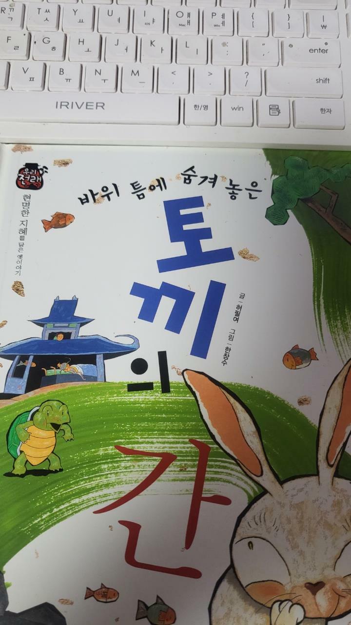 [중고] 바위틈에 숨겨놓은 토끼