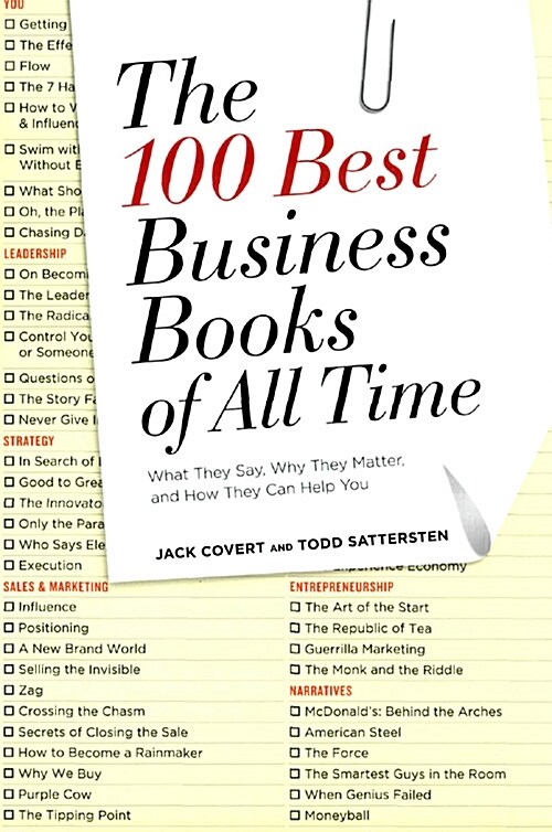 [중고] The 100 Best Business Books of All Time (Hardcover, 1st)