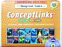 Conceptlinks 3단계 Orange Level / Grade 4 : 16종 세트 (Paperback 16권 + Audio CD 16장)
