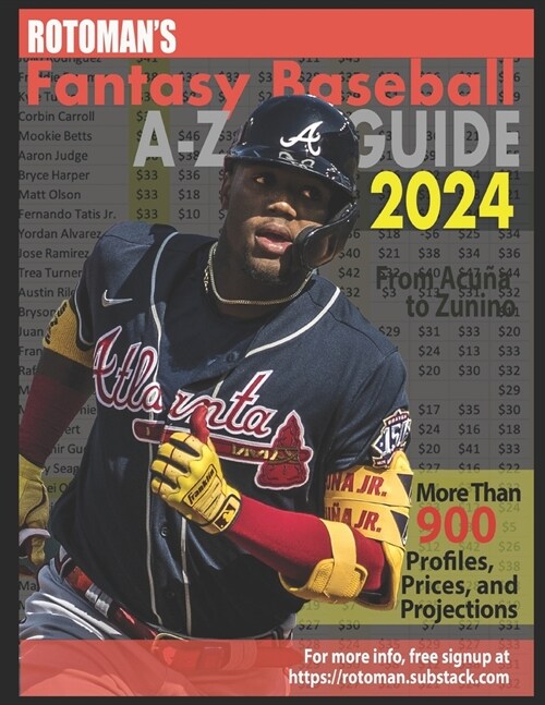 Rotomans Fantasy Baseball Guide 2024: From Acu? to Zunino (Paperback)