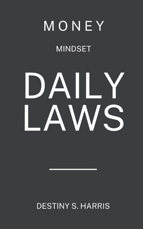 Daily Laws of Money: Mindset (Paperback)
