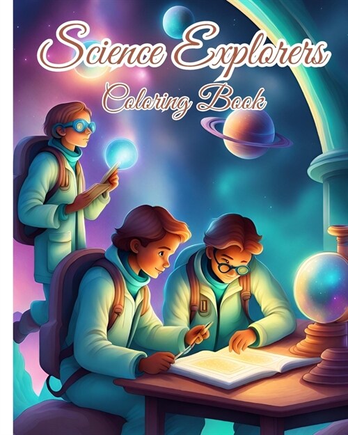 Science Explorers Coloring Book For Kids: Outer Space, Workings of Science and Nature Coloring Pages For Girls and Boys (Paperback)