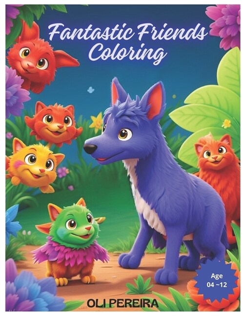Fantastic Friends Coloring (Paperback)