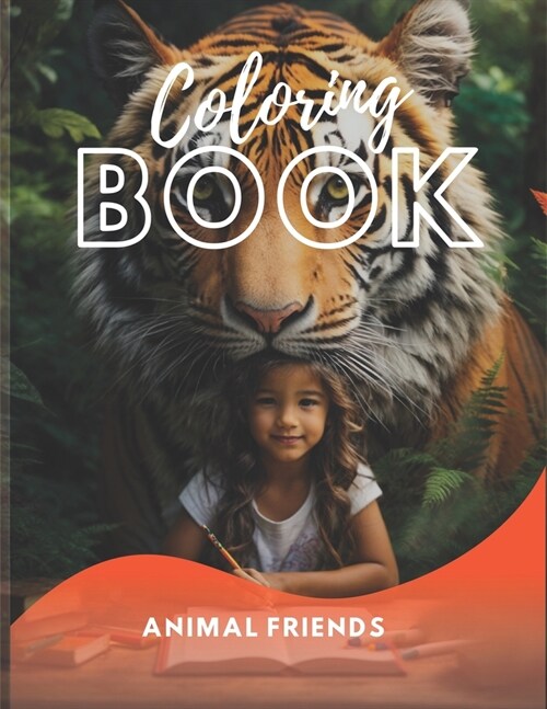 Colorful Adventures: Coloring Book with Animal Friends (Paperback)