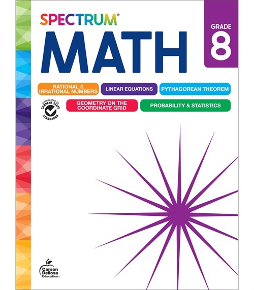 Spectrum Math Workbook, Grade 8 (Other)