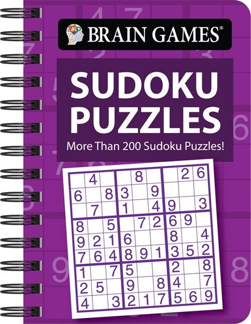 Brain Games - To Go - Sudoku Puzzles: More Than 200 Sudoku Puzzles! (Spiral)