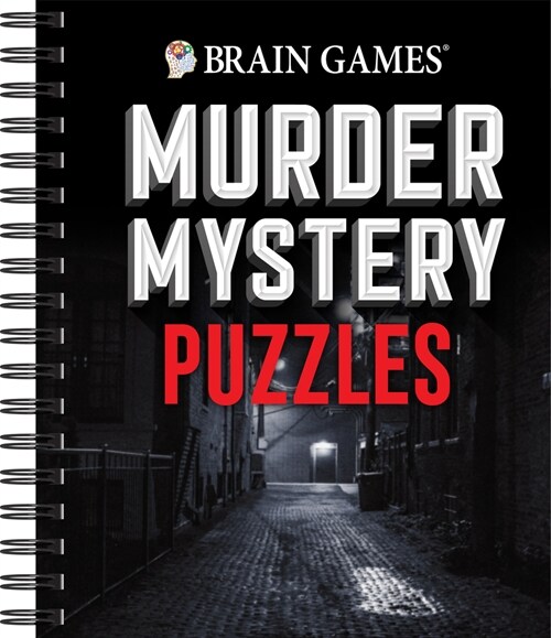 Brain Games - Murder Mystery Puzzles (Spiral)