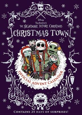 Disney Tim Burtons the Nightmare Before Christmas Christmas Town: Official Advent Calendar (Hardcover)