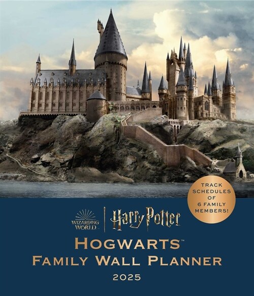 2025 Harry Potter: Hogwarts Family Wall Planner (Paperback)