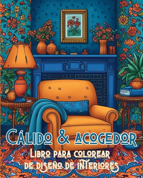 C?ido y acogedor Libro para colorear de dise? de interiores: Libro de colorear de arte minimalista de interiores (Paperback)