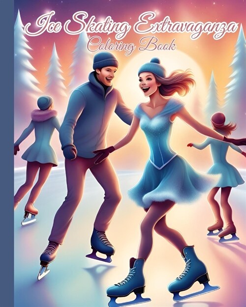 Ice Skating Extravaganza Coloring Book: Frozen Fun, Ice Skating Extravaganza Coloring Pages For Kids, Girls, Boys (Paperback)