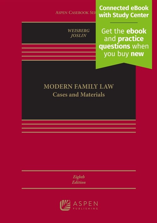 Modern Family Law: Cases and Materials [Connected eBook with Study Center] (Hardcover, 8)