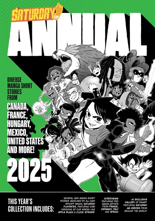 Saturday Am Annual 2025: A Celebration of Original Diverse Manga-Inspired Short Stories from Around the World (Paperback)