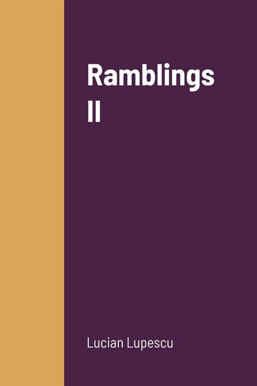 Ramblings II (Paperback)