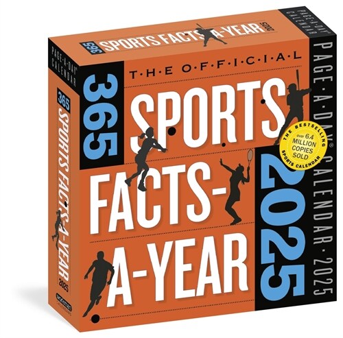 Official 365 Sports Facts-A-Year Page-A-Day(r) Calendar 2025: Triva, Record-Breaking Feats, Come from Behind Wins & Quotes (Daily)