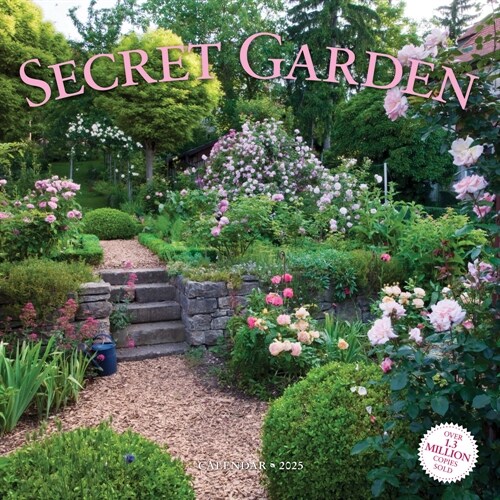 Secret Garden Wall Calendar 2025 (Wall)