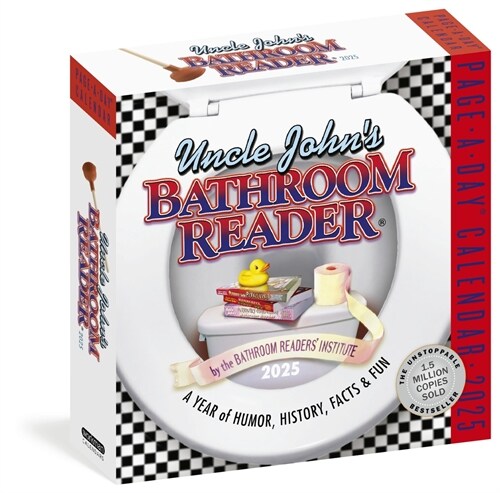 Uncle Johns Bathroom Reader Page-A-Day(r) Calendar 2025: A Year of Humor, History, Facts, and Fun (Daily)