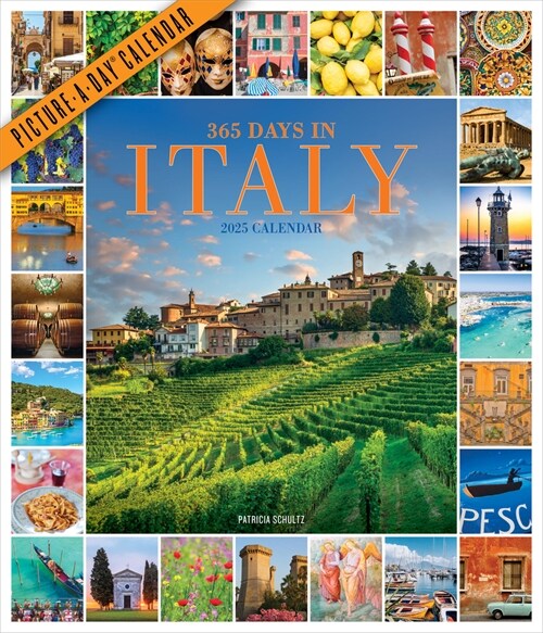 365 Days in Italy Picture-A-Day(r) Wall Calendar 2025 (Wall)