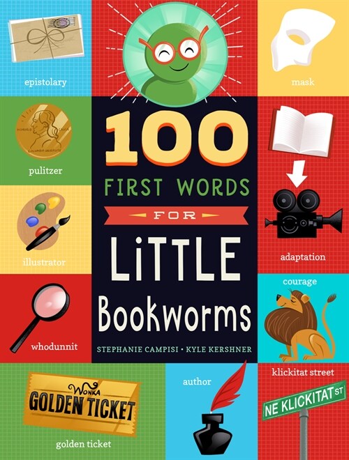 100 First Words for Little Bookworms (Board Books)