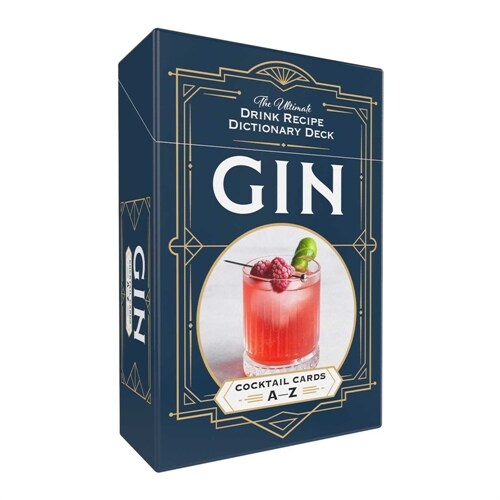 Gin Cocktail Cards A-Z: The Ultimate Drink Recipe Dictionary Deck (Other)