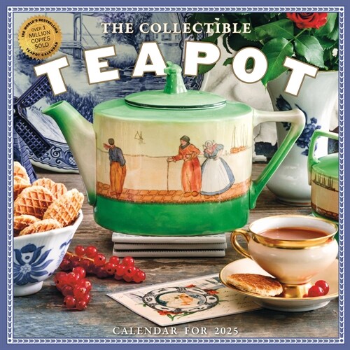 The Collectible Teapot Wall Calendar 2025: A Tea Obsessives Dream Come True (Wall)