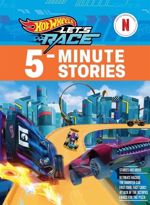 Hot Wheels Lets Race: 5-Minute Stories (Hardcover)