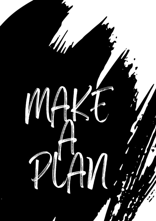 Planner: Make a Plan (Paperback)