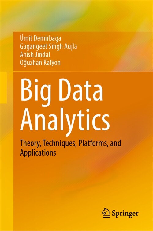 Big Data Analytics: Theory, Techniques, Platforms, and Applications (Hardcover, 2024)