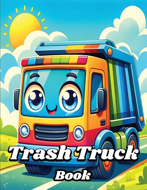 Trash Truck Book: Easy and Funny Garbage Vehicles for Kids (Paperback)