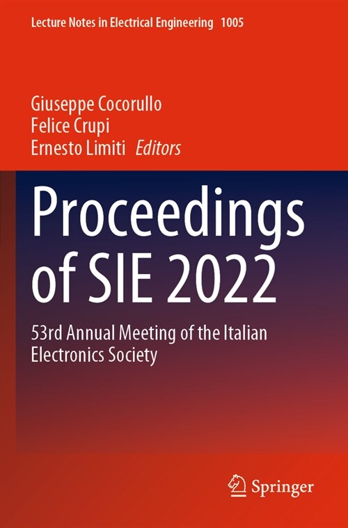 Proceedings of Sie 2022: 53rd Annual Meeting of the Italian Electronics Society (Paperback, 2023)