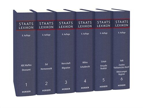 Staatslexikon: Gesamtausgabe (Hardcover, 8)