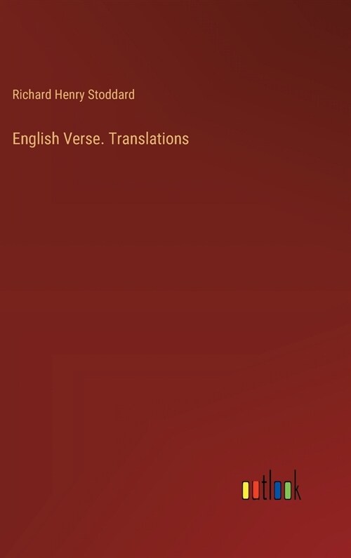 English Verse. Translations (Hardcover)