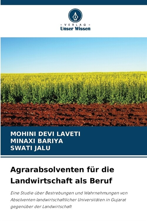 Agrarabsolventen f? die Landwirtschaft als Beruf (Paperback)