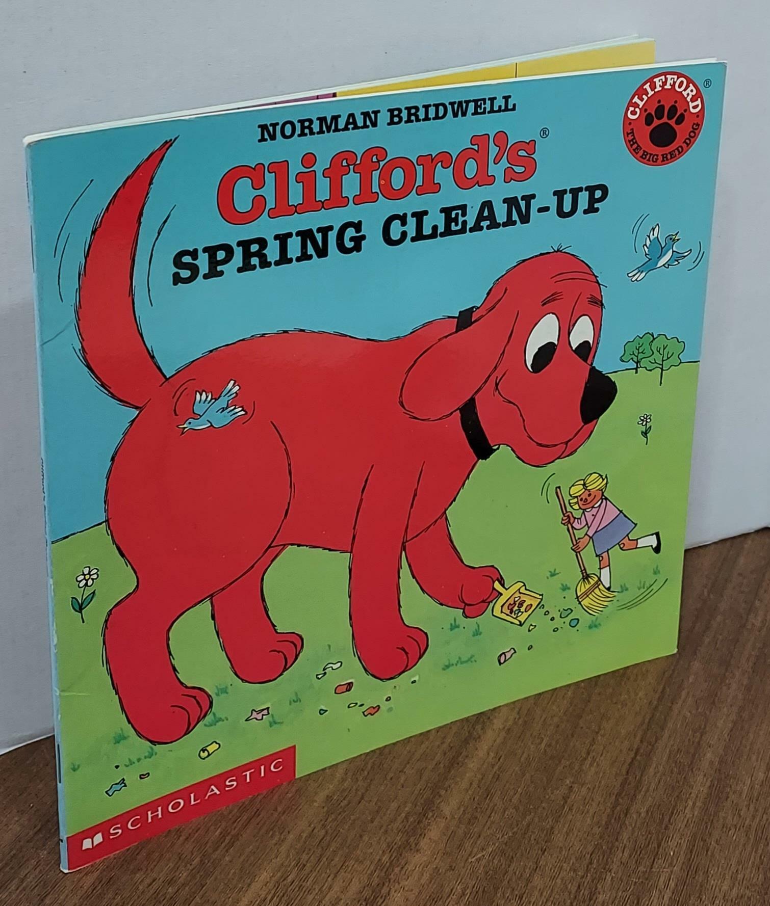 [중고] Clifford‘s Spring Clean-Up (Paperback)