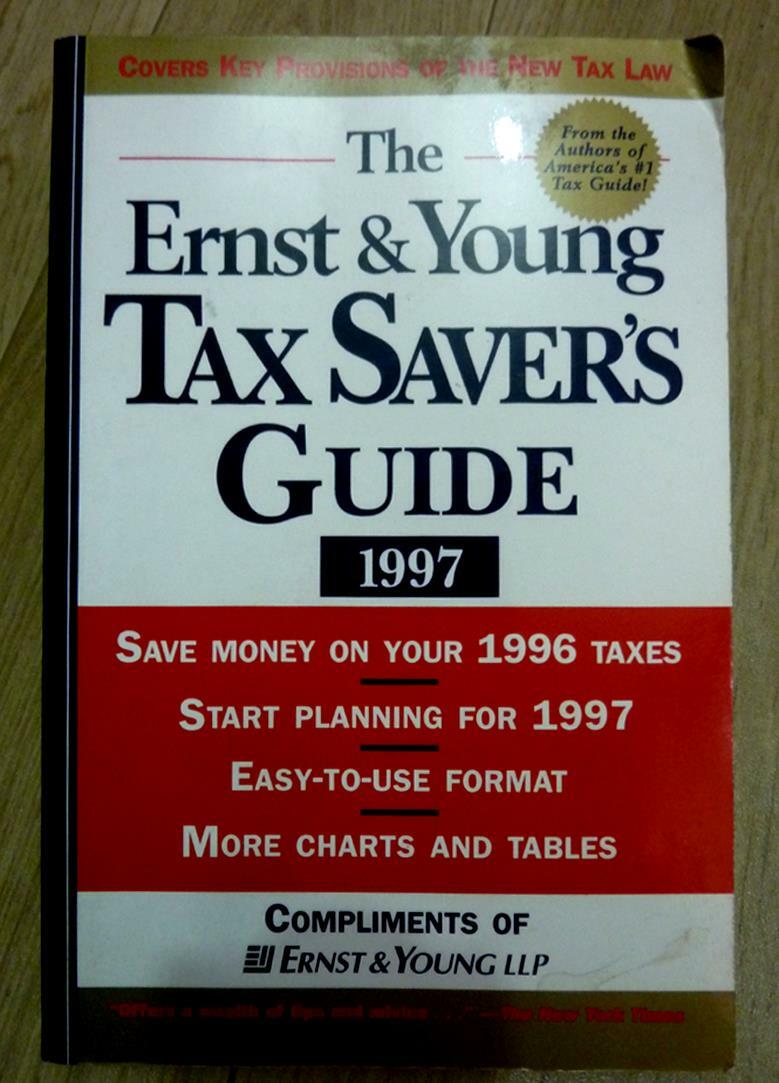 [중고] 1만/알라딘서 제일싼곳/The Ernst & Young TAX SAVER‘S GUIDE 1997