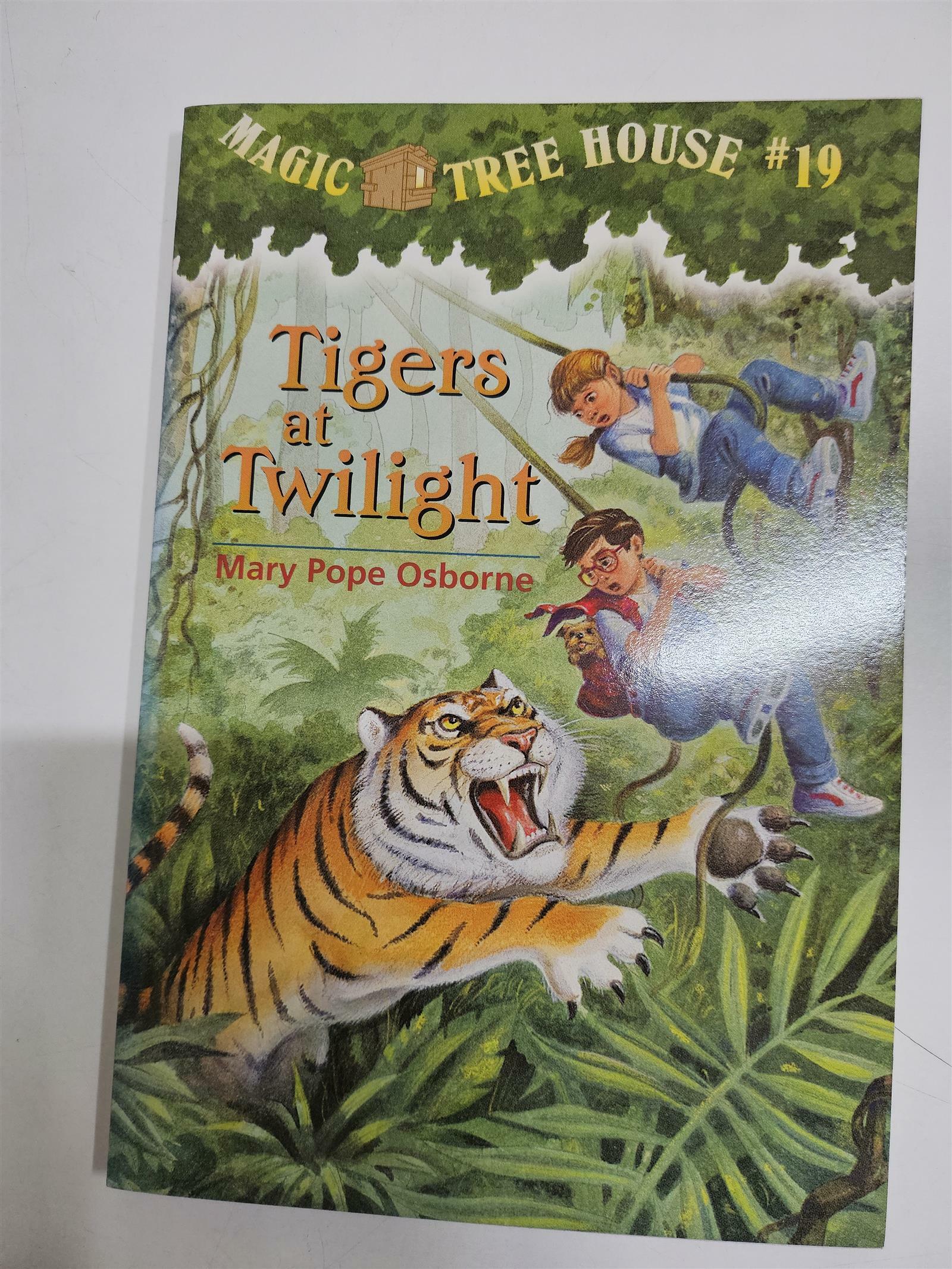 [중고] Magic Tree House #19 : Tigers at Twilight (Paperback)