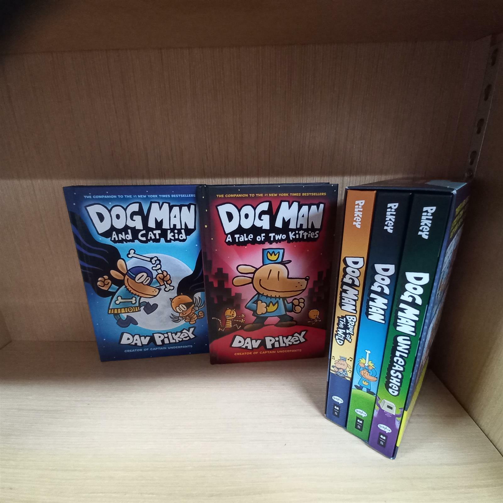 [중고] Dog Man #1~3 Boxed Set : The Epic Collection 도그맨 3종 세트 (Hardcover 3권)