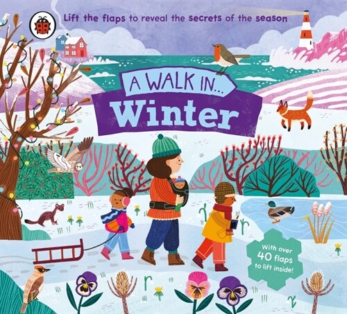 A Walk in Winter : Lift the flaps to reveal the secrets of the season (Board Book)