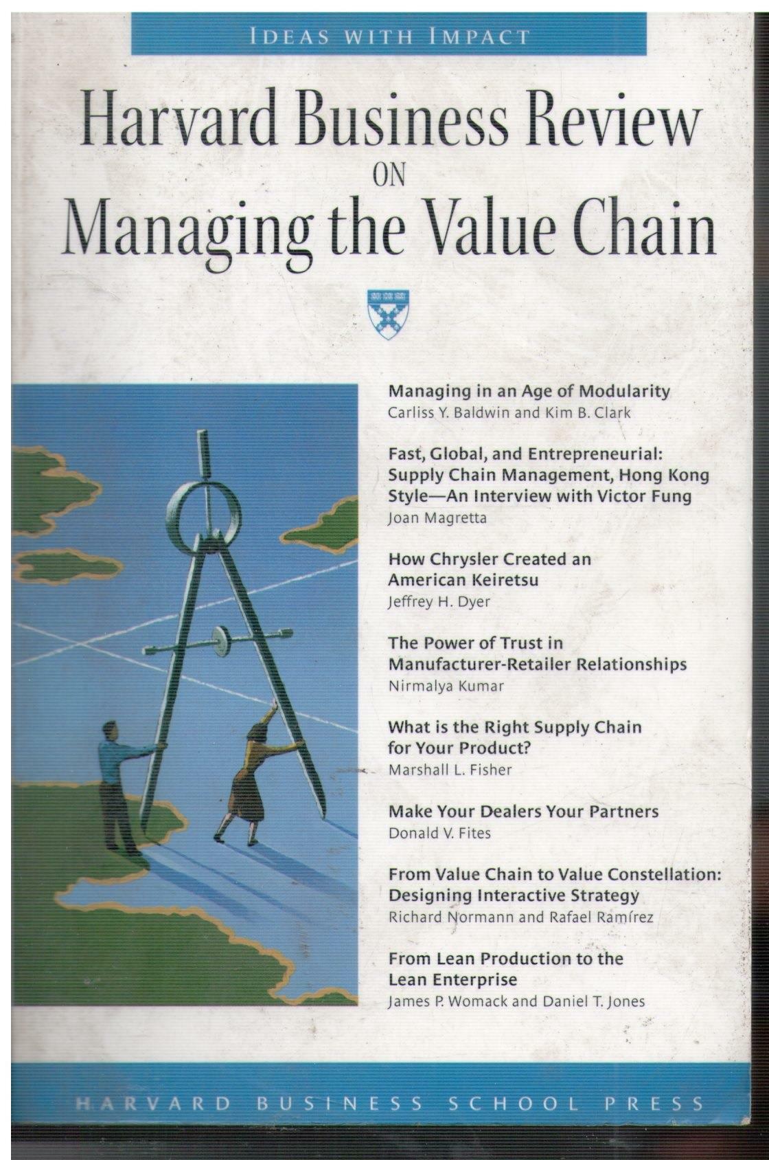 [중고] Harvard Business Review on Managing the Value Chain (Paperback)