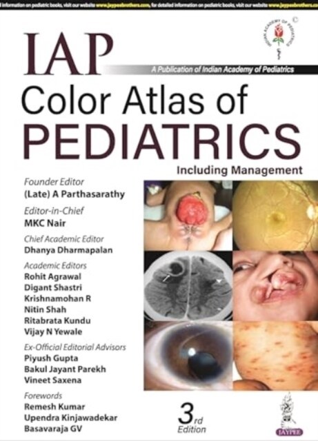 IAP Color Atlas of Pediatrics (Paperback, 3 Revised edition)
