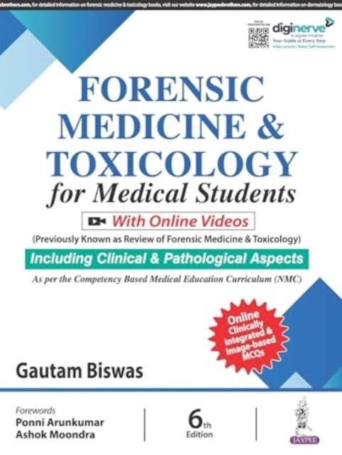 Forensic Medicine & Toxicology for Medical Students : With Online Videos (Paperback, 6 Revised edition)
