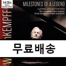[중고] [수입] 베토벤 : 피아노 소나타 전곡(50년대 녹음) & 바이올린 소나타 전곡 [14CD]