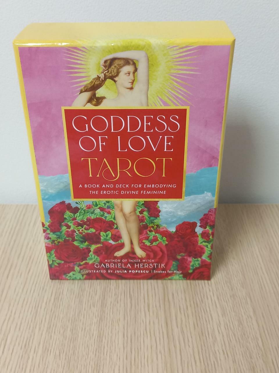 [중고] Goddess of Love Tarot: A Book and Deck for Embodying the Erotic Divine Feminine (Other)