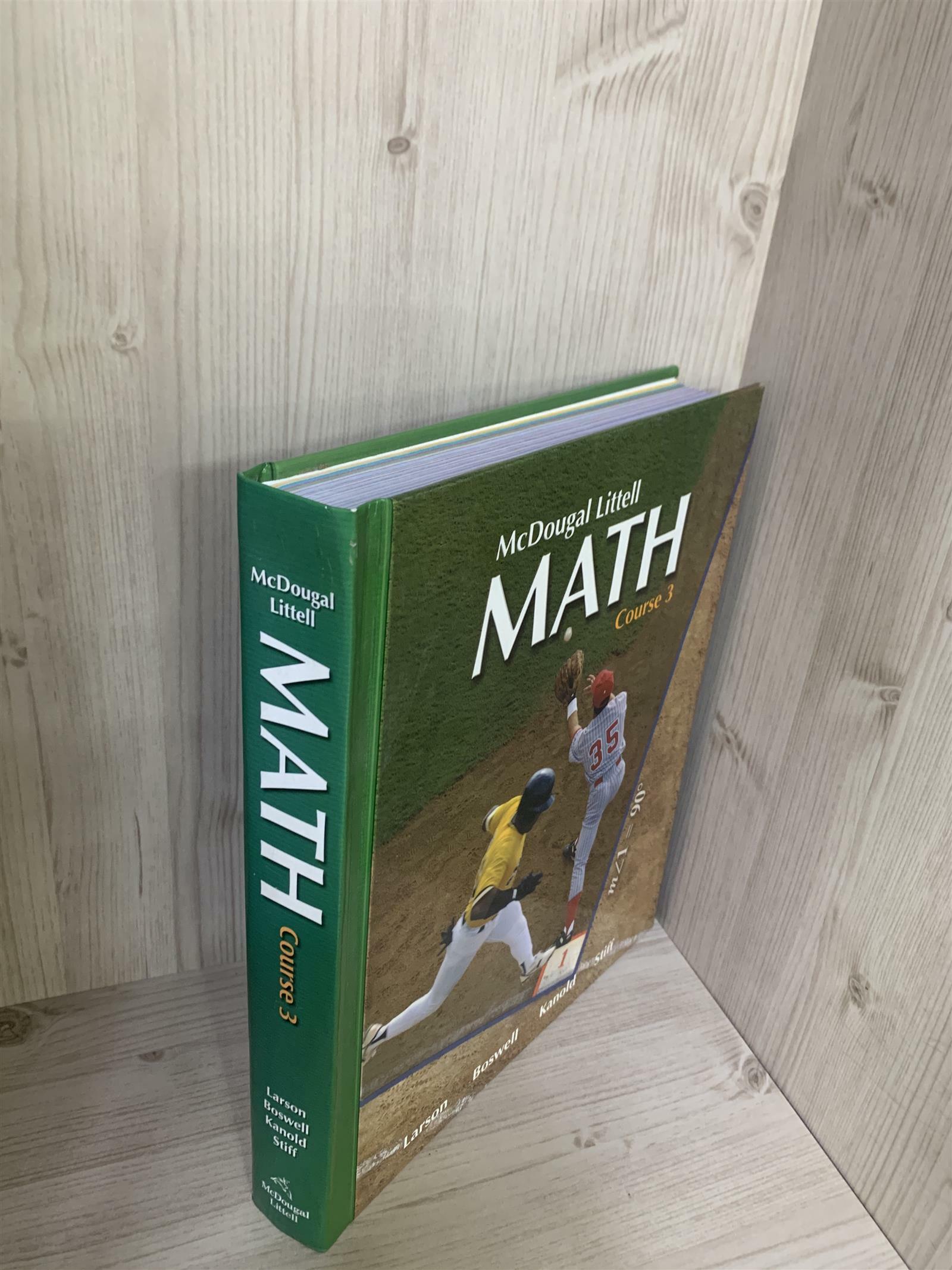 [중고] McDougal Littel Math Course 3: Student Edition 2007 (Hardcover)